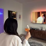 Cuxheaven - Modernes Studio-apartment Direkt Am Mit 65 Zoll Tv Und Tiefgarage In Duhnen *