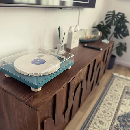 Cuxheaven - Modernes Studio-apartment Direkt Am Mit 65 Zoll Tv Und Tiefgarage In Duhnen Lejlighed Cuxhaven