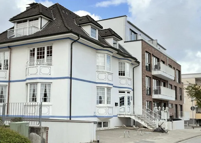 Cuxheaven - Modernes Studio-apartment Direkt Am Mit 65 Zoll Tv Und Tiefgarage In Duhnen * Cuxhaven