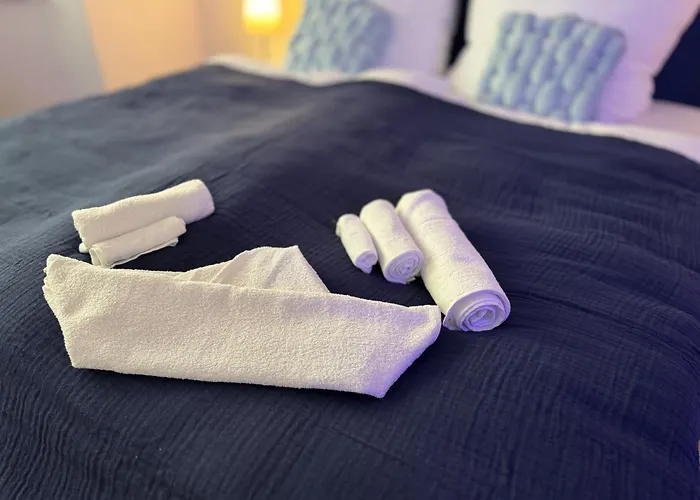 Appartement Cuxheaven - Modernes Studio-apartment Direkt Am Mit 65 Zoll Tv Und Tiefgarage In Duhnen *